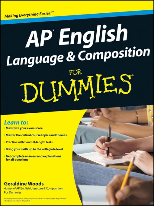 Title details for AP English Language & Composition For Dummies® by Geraldine Woods - Available